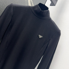 PRADA All-match turtleneck bottoming shirt