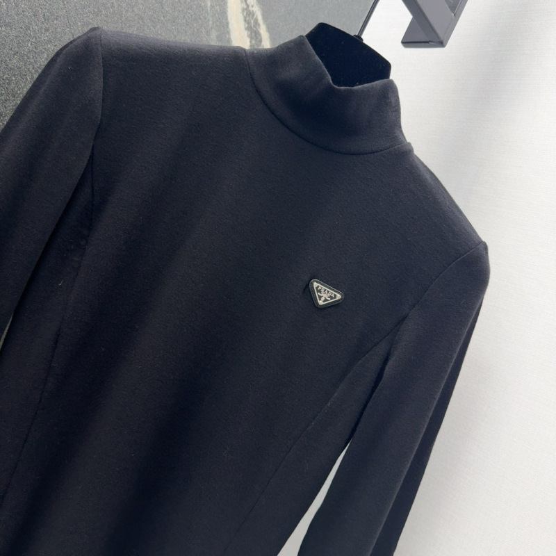 PRADA All-match turtleneck bottoming shirt