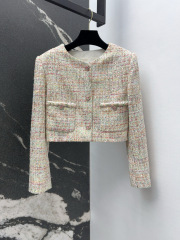 CHANEL Woven Tweed Jacket