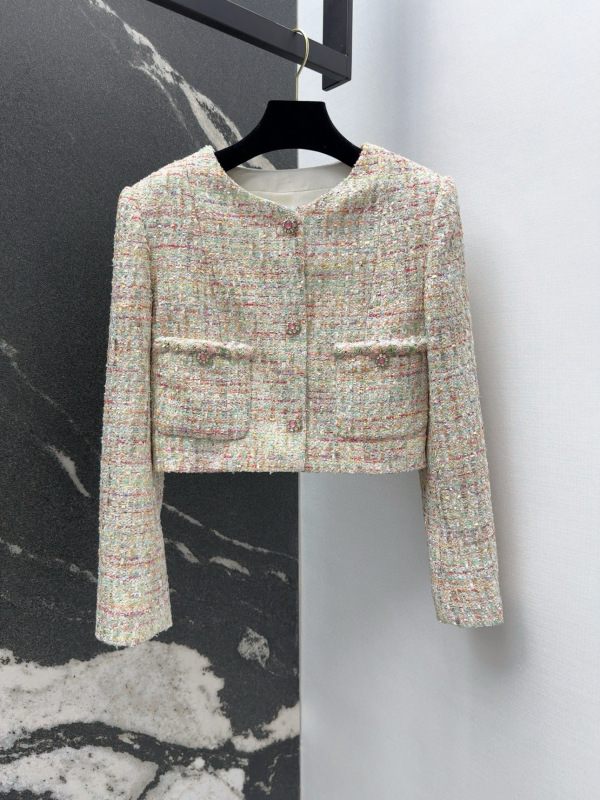 CHANEL Woven Tweed Jacket