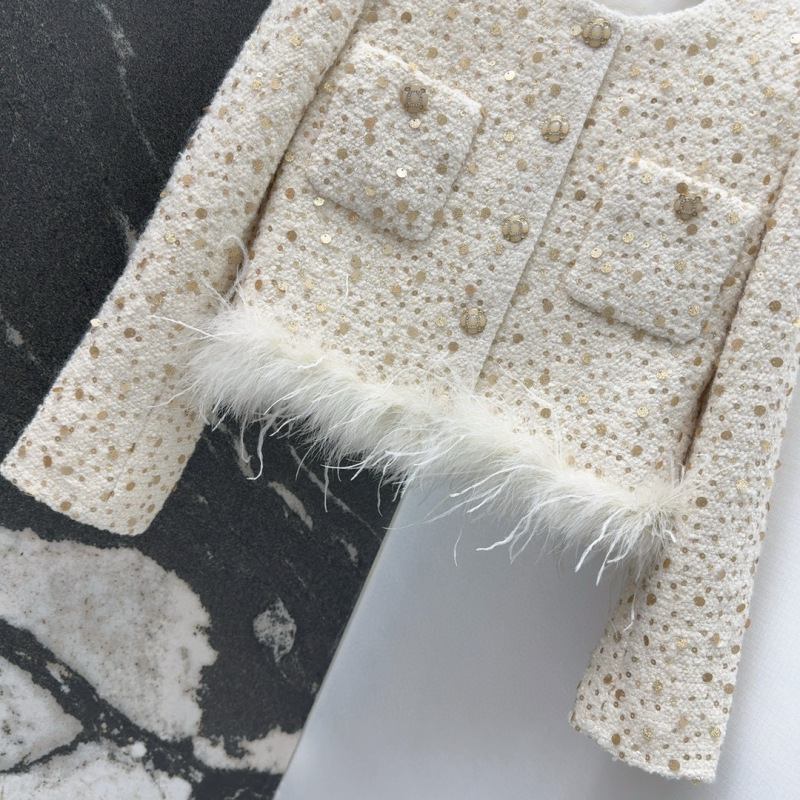 CHANEL Woven Tweed Jacket