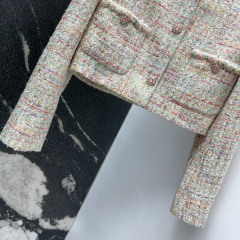 CHANEL Woven Tweed Jacket