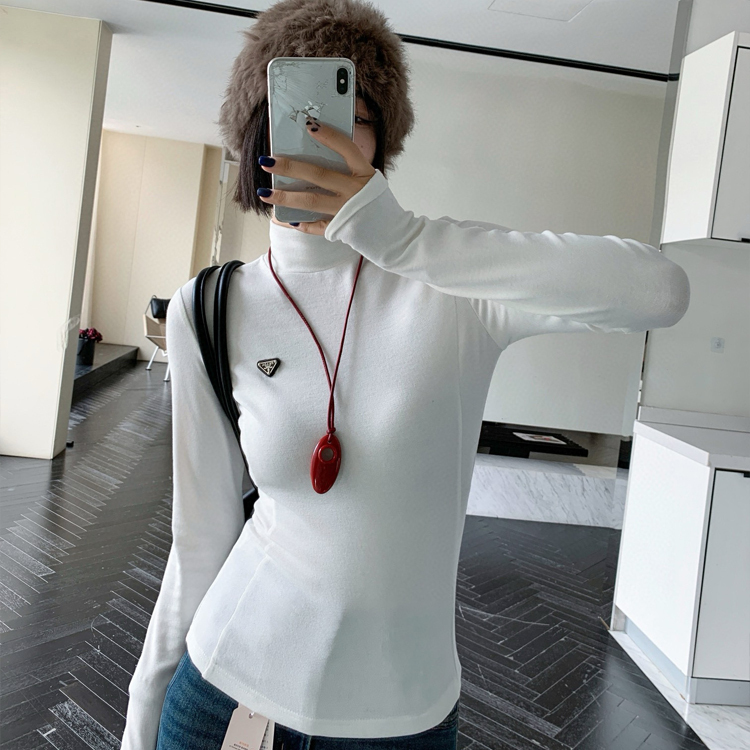 PRADA All-match turtleneck bottoming shirt
