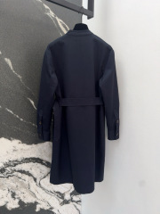 BV Stand collar irregular buttoned jacket