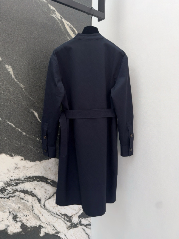 BV Stand collar irregular buttoned jacket