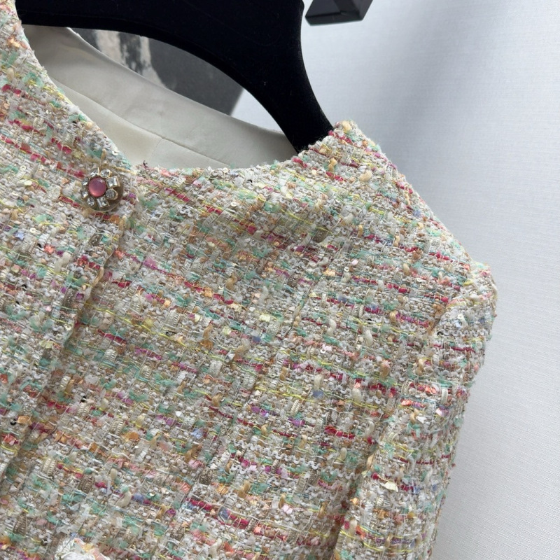 CHANEL Woven Tweed Jacket