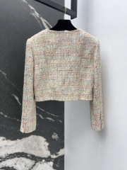 CHANEL Woven Tweed Jacket