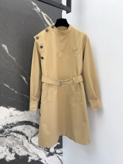 BV Stand collar irregular buttoned jacket