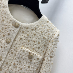 CHANEL Woven Tweed Jacket
