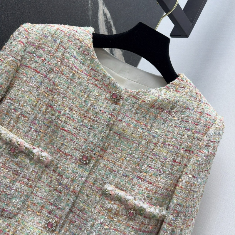 CHANEL Woven Tweed Jacket