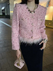 CHANEL Woven Tweed Jacket
