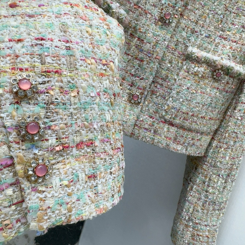 CHANEL Woven Tweed Jacket