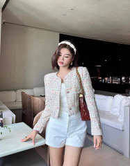 CHANEL Woven Tweed Jacket