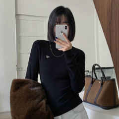 PRADA All-match turtleneck bottoming shirt