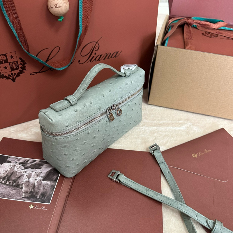 LORO PIANA Extra Pocket L19 Bag （ Silver buckle）