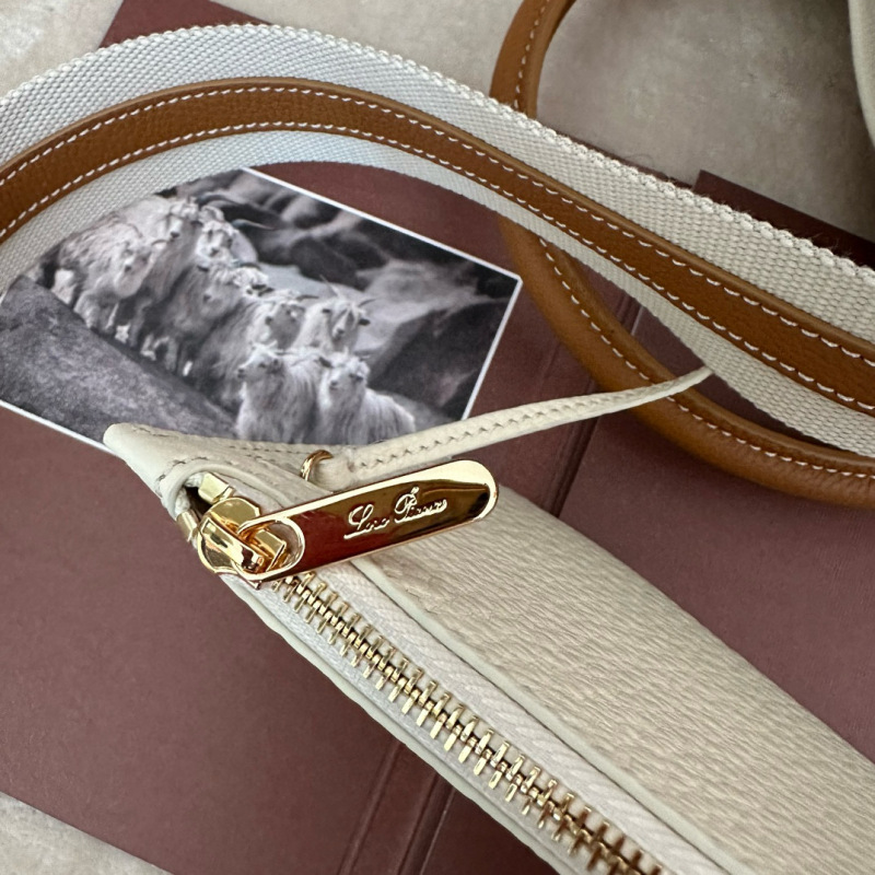 LORO PIANA  Bale Medium Bucket Handbag