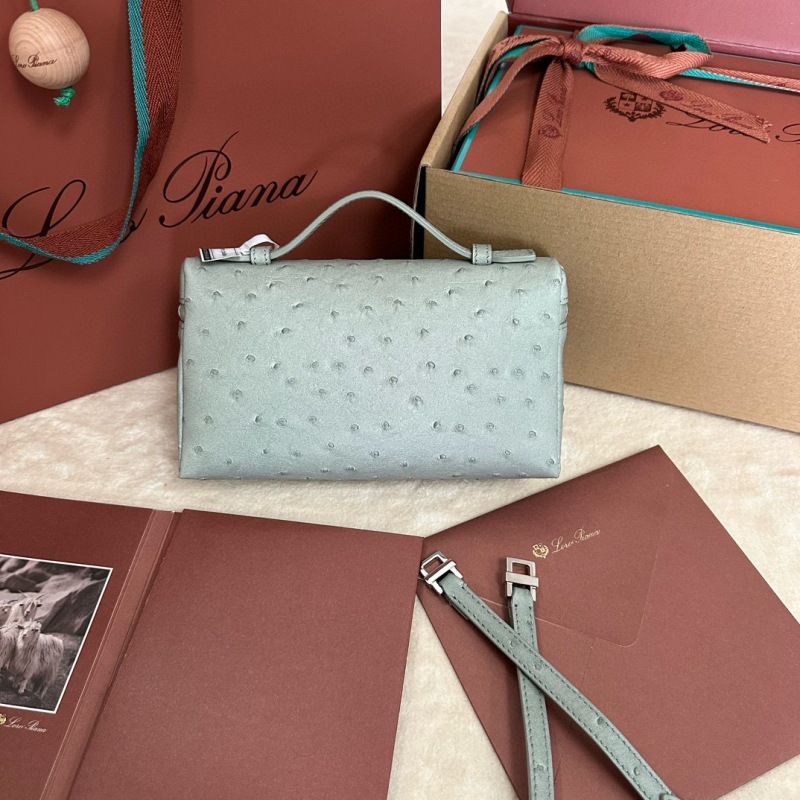 LORO PIANA Extra Pocket L19 Bag （ Silver buckle）