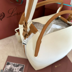 LORO PIANA   Bale large bucket handbag