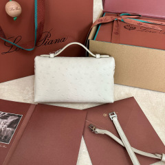 LORO PIANA Extra Pocket L19 Bag （ Silver buckle）