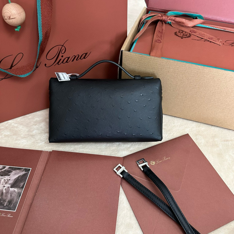 LORO PIANA Extra Pocket L19 Bag （ Silver buckle）