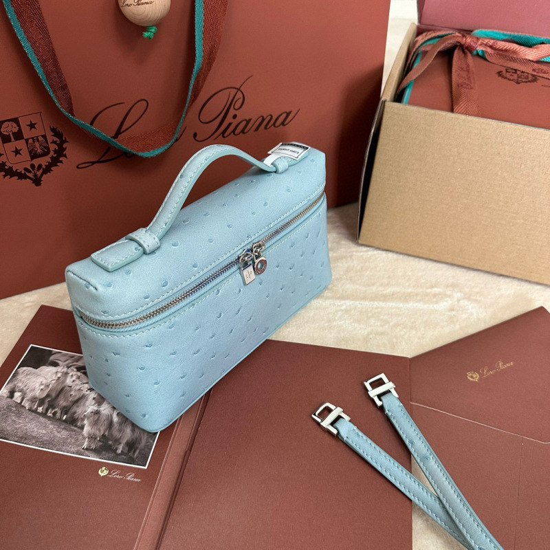 LORO PIANA Extra Pocket L19 Bag （ Silver buckle）