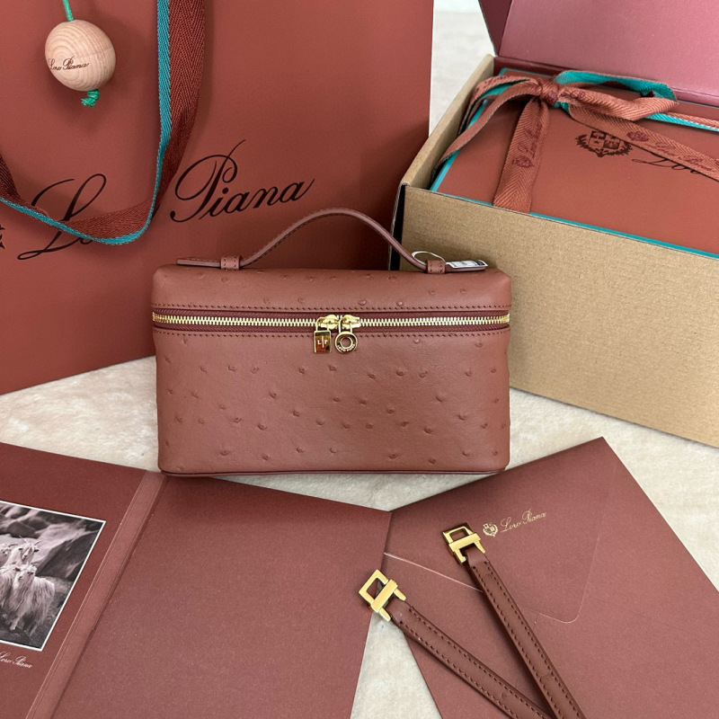 LORO PIANA Extra Pocket L19 Bag （ Golden buckle ）
