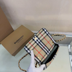 BURBERRY Vintage plaid Lola series bags