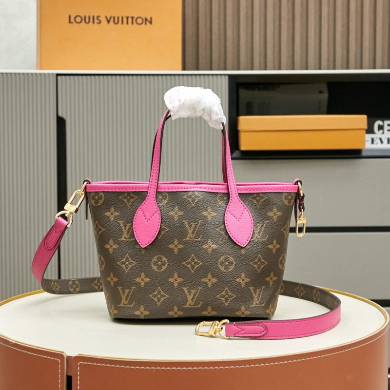 LV  Neverfull Bandoulière Inside Out BB Handbag