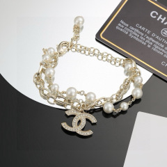 CHANEL pearl bracelet