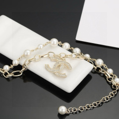 CHANEL pearl bracelet