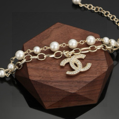 CHANEL pearl bracelet
