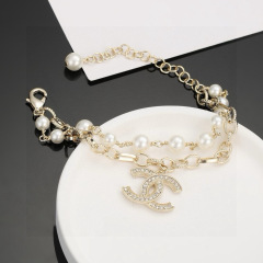 CHANEL pearl bracelet
