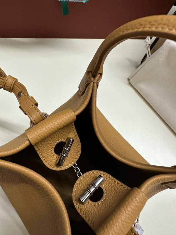 LORO PIANA Bale Mini bucket bag