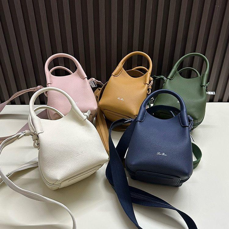 LORO PIANA Bale Mini bucket bag