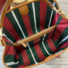 GUCCI GG EMBLEM SMALL SHOULDER BAG