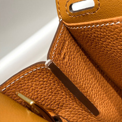 HERMES Halzan Sheepskin Handbag