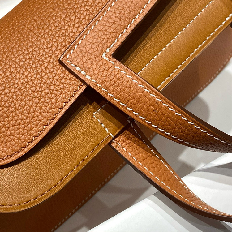 HERMES Halzan Sheepskin Handbag