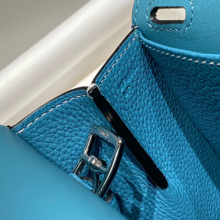 HERMES Halzan Sheepskin Handbag