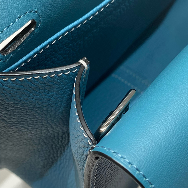 HERMES Halzan Sheepskin Handbag
