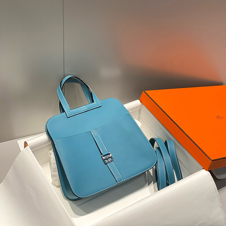 HERMES Halzan Sheepskin Handbag