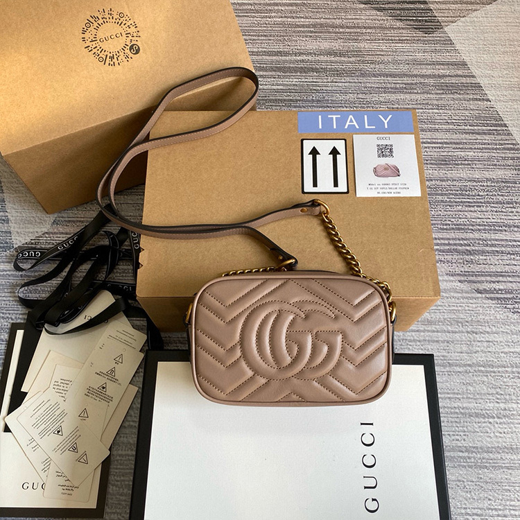 GUCCI GG MARMONT MINI SHOULDER BAG