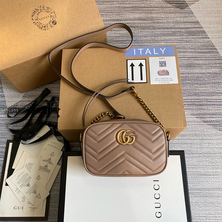 GUCCI GG MARMONT MINI SHOULDER BAG