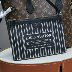 LV Neverfull Inside Out MM Tote Bag