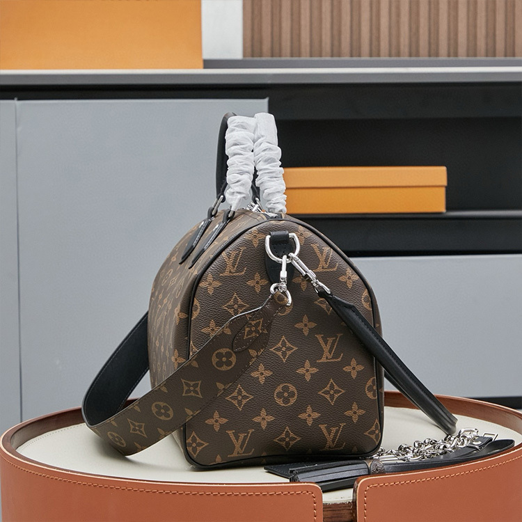 LV Speedy Soft 30 Dark Handbag