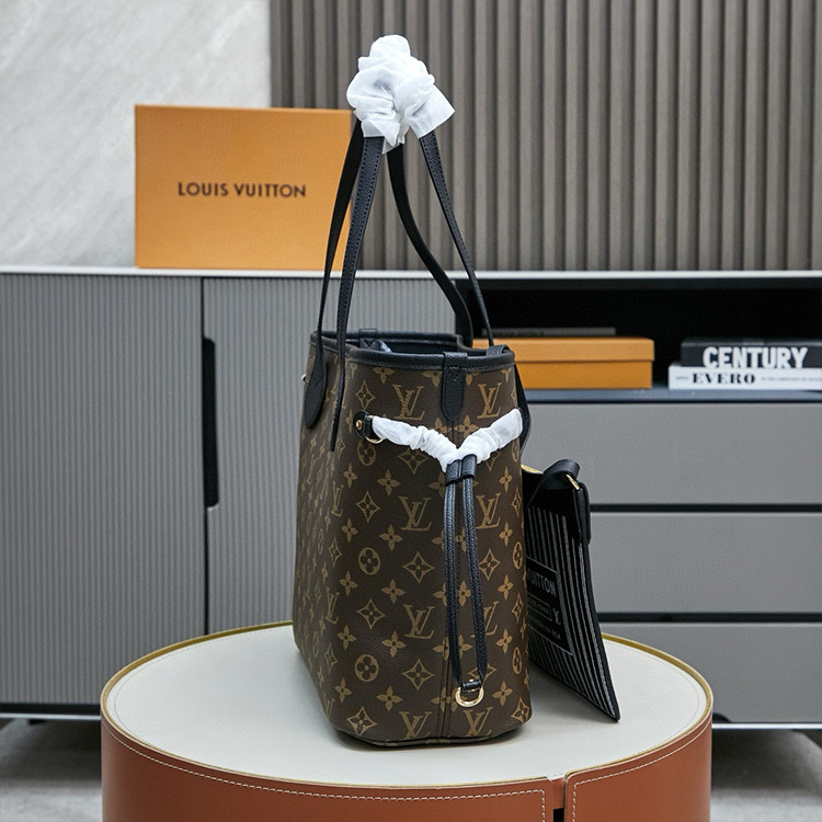 LV Neverfull Inside Out MM Tote Bag