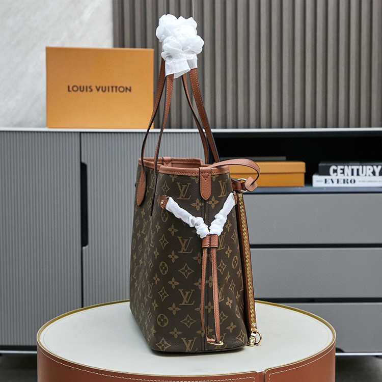 LV Neverfull Inside Out MM Tote Bag