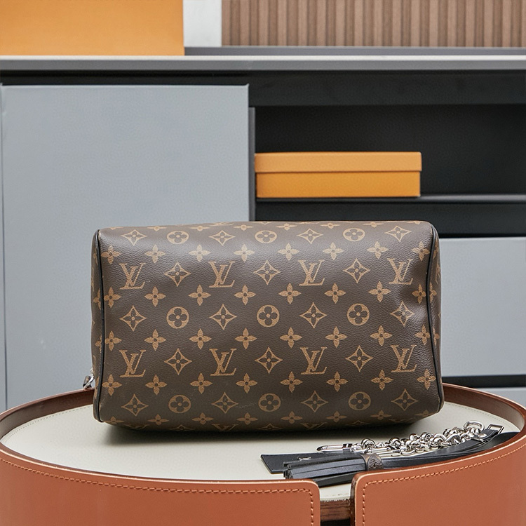 LV Speedy Soft 30 Dark Handbag