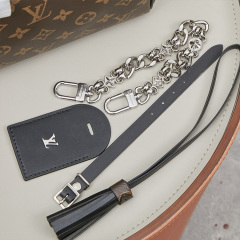 LV Speedy Soft 30 Dark Handbag
