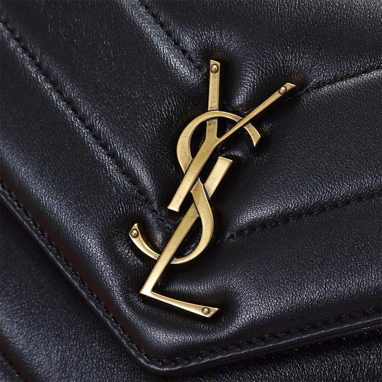 YSL LOULOU MEDIUM IN MATELASSÉ LAMBSKIN