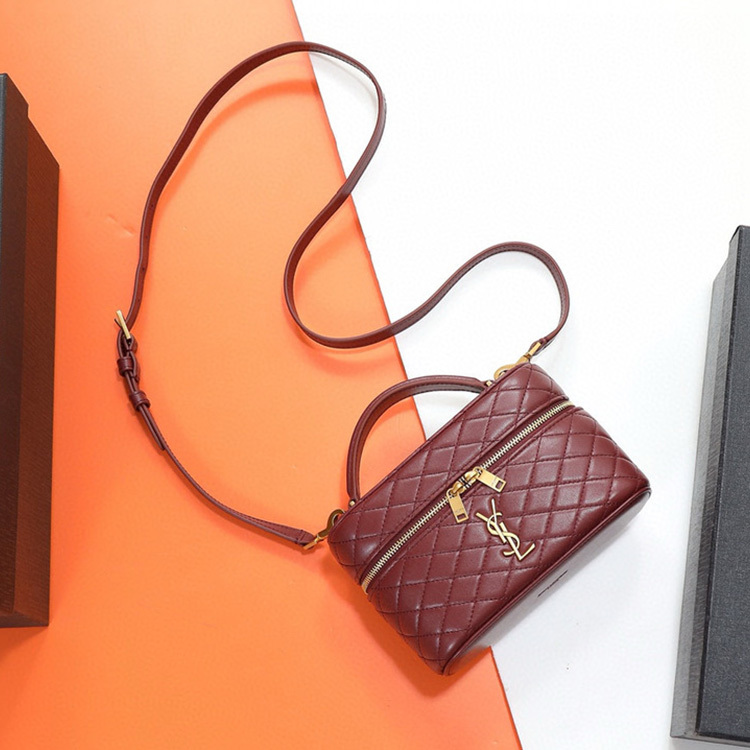 YSL GABY VANITY BAG IN LAMBSKIN